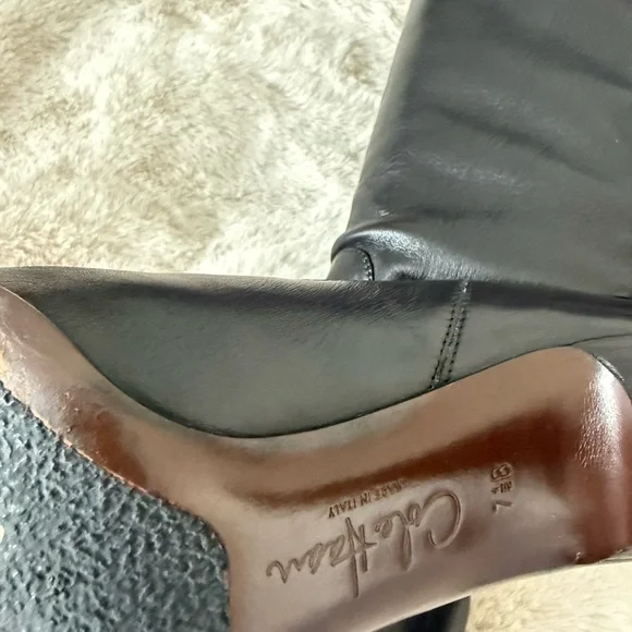 Cole Haan Black Knee Boots - Picture 8 of 15